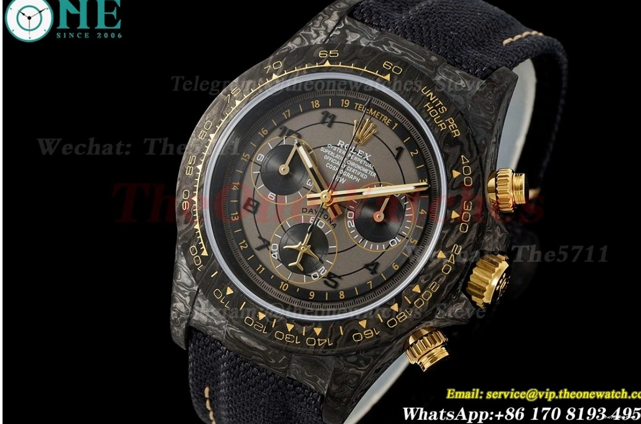 NY FC Daytona 40mm Diw Grey DIWF DIal SH4130 Black 1204